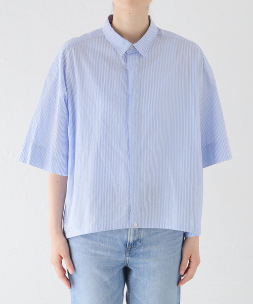 JOURNAL STANDARD LUXE」 半袖シャツ - ブルー レディース 【公式