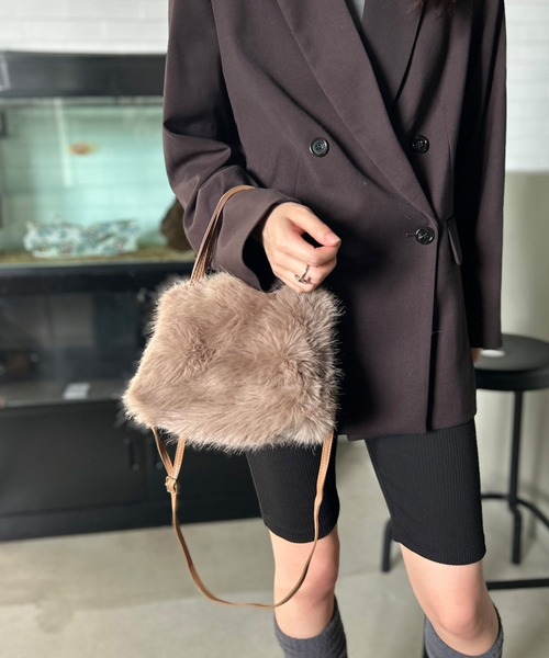 Kotoe（コトエ） ショルダーバッグ バッグ 「2WAY」 シャギーエコ