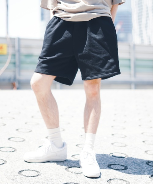 「LOS ANGELES APPAREL」 ハーフパンツ LARGE ホワイト メンズ_画像8