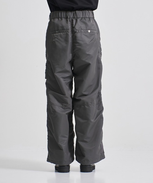 【中古】オフホワイト OFF WHITE カーゴパンツ イージーパンツ ペイント加工 S カーキ OMCH036S21FLE005 メンズ オフホワイト OFF WHITE カーゴパンツ イージーパンツ スウェット