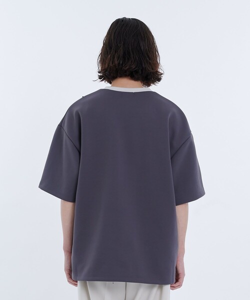 「CITY TOKYO」 半袖Tシャツ 2 オフホワイト メンズ_画像3