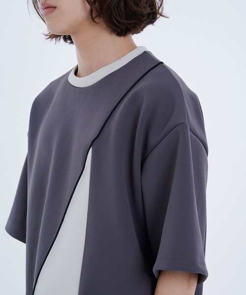 「CITY TOKYO」 半袖Tシャツ 2 オフホワイト メンズ_画像7