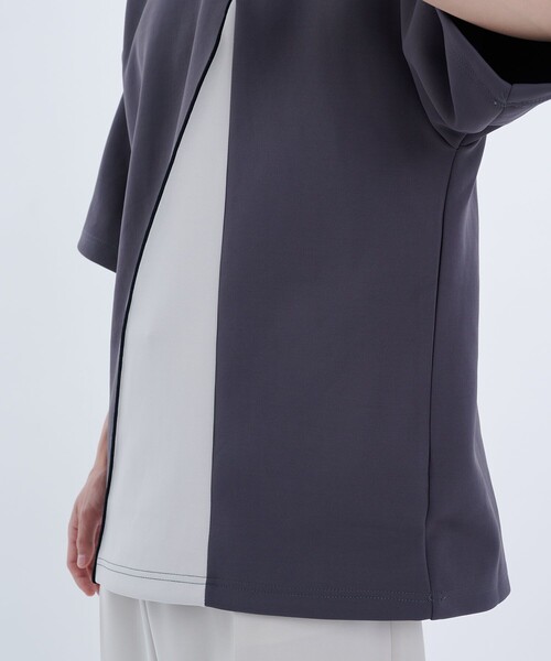 「CITY TOKYO」 半袖Tシャツ 2 オフホワイト メンズ_画像9