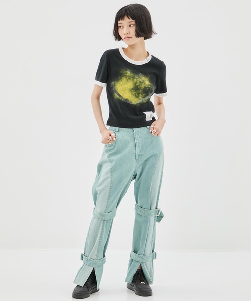 「Maison MIHARA YASUHIRO」 半袖Tシャツ 38 ホワイト レディース