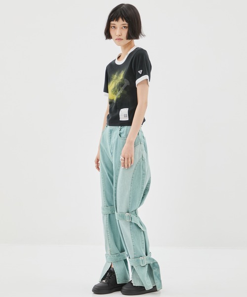 「Maison MIHARA YASUHIRO」 半袖Tシャツ 38 ホワイト レディース