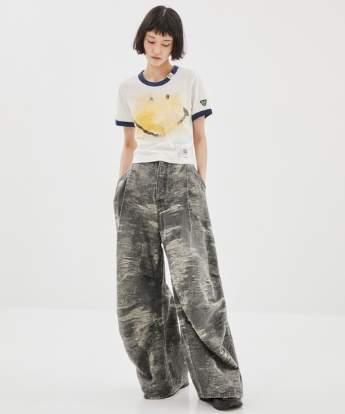 「Maison MIHARA YASUHIRO」 半袖Tシャツ 38 ホワイト レディース