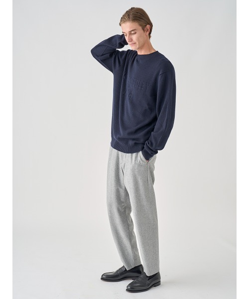 JOHN SMEDLEY ウールツイルパンツ for MEN JOHN SMEDLEY ウールツイルパンツ for MEN JOHN SMEDLEY - WOOL
