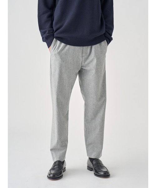 JOHN SMEDLEY（ジョンスメドレー） パンツ ウールフランネル イージー