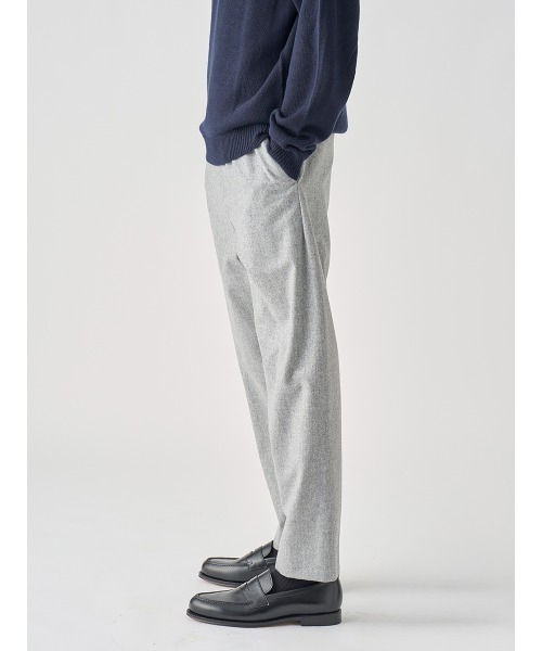 JOHN SMEDLEY（ジョンスメドレー） パンツ ウールフランネル イージー