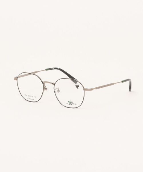 伊達メガネ メガネ 眼鏡 「LACOSTE/ラコステ」ボストン メガネ L2532LB 023 メンズ レディース