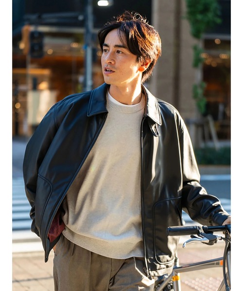 McGREGOR（マックレガー） ブルゾン アウター 「EDIT-B」レザー