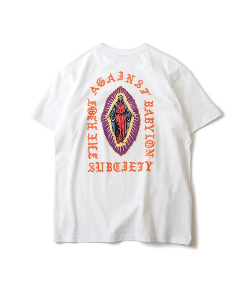 「Subciety」 半袖Tシャツ - ブラック系その他 メンズ_画像5