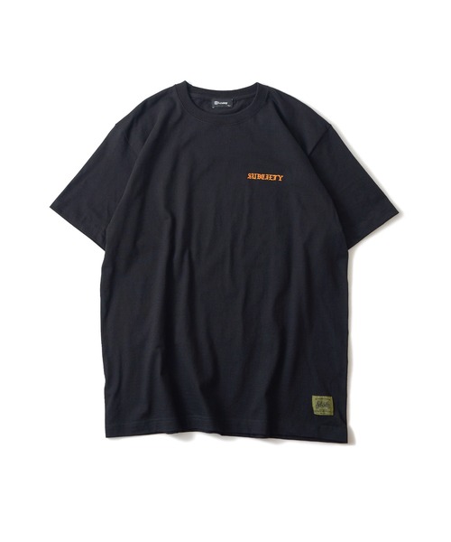 「Subciety」 半袖Tシャツ - ブラック系その他 メンズ_画像7