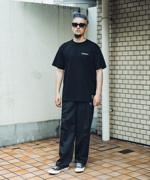 「Subciety」 半袖Tシャツ - ブラック系その他 メンズ_画像8