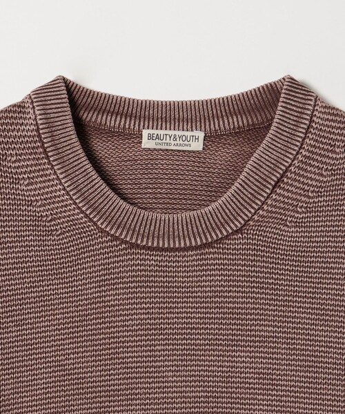 BEAUTY＆YOUTH UNITED ARROWS セーター ニット アシッドウォッシュ
