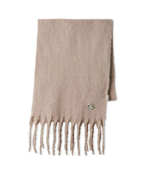 SNIDEL（スナイデル） マフラー ストール ブローチ付きマフラー