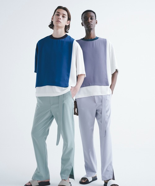 「CULLNI」 スラックス 1 ブラック メンズ_画像3