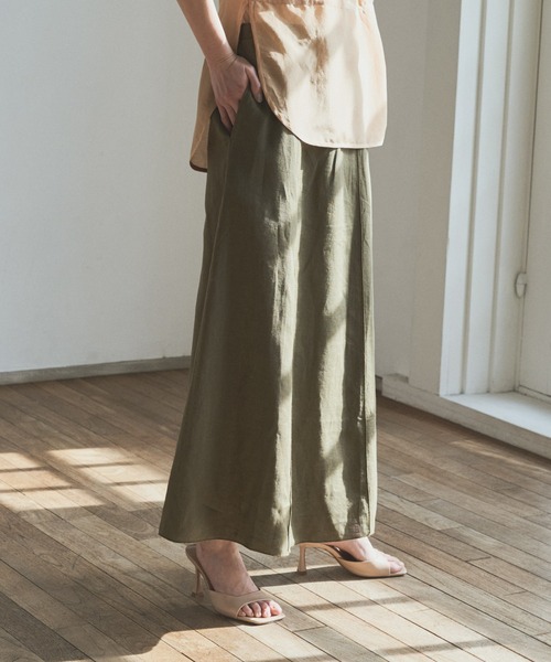 「Audrey and John Wad」 フレアスカート S グリーン レディース_画像7