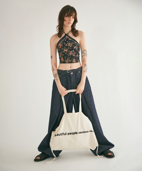 ショルダーバッグ beautiful people brushed logo lesure bag brushed logo leisure bag – beautiful people online store