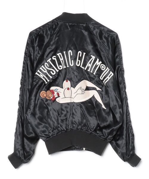 Hysteric Glamour スカジャン ブラック M 中古・古着通販】Hysteric Glamour (ヒステリックグラマー) スカジャン