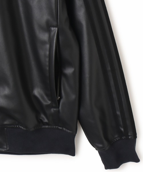 adidas（アディダス） コート ジャケット adidas SST PLEATHER TRACK