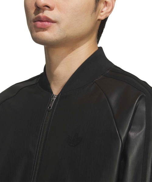 adidas（アディダス） コート ジャケット adidas SST PLEATHER TRACK