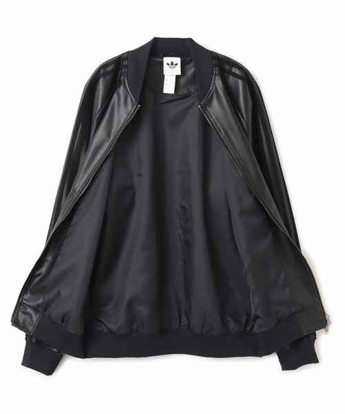 adidas（アディダス） コート ジャケット adidas SST PLEATHER TRACK