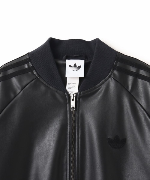 adidas（アディダス） コート ジャケット adidas SST PLEATHER TRACK