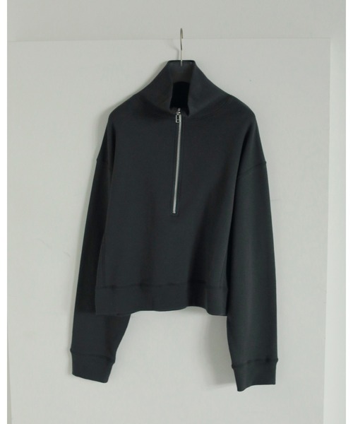 anuke（アンヌーク） tシャツ Half Zip Tops レディース : ZOZOTOWN