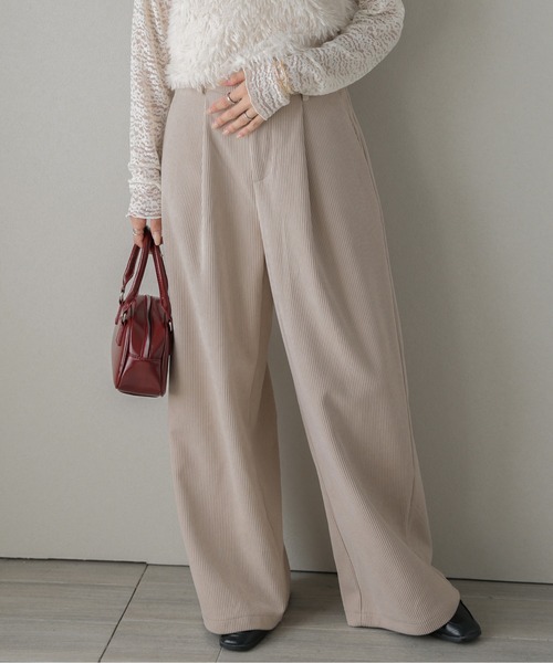 パンツ コーデュロイワイドパンツ レディース : ZOZOTOWN Yahoo!店