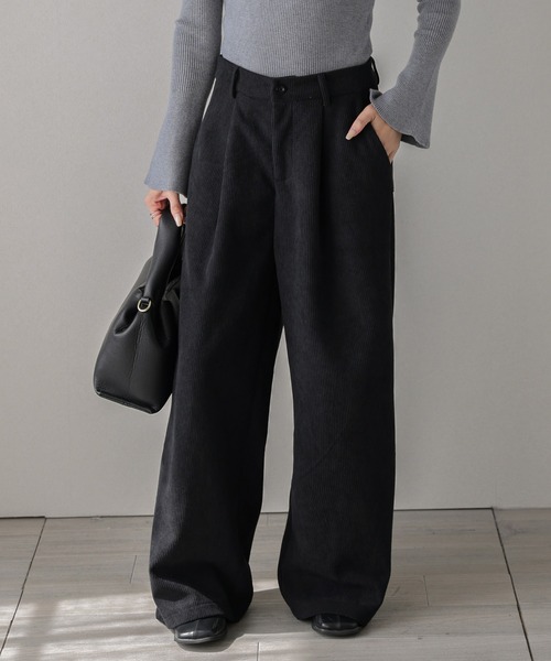 パンツ コーデュロイワイドパンツ レディース : ZOZOTOWN Yahoo!店