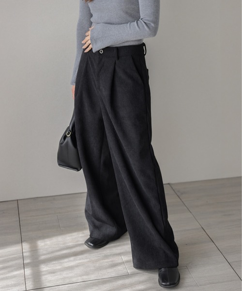 パンツ コーデュロイワイドパンツ レディース : ZOZOTOWN Yahoo!店