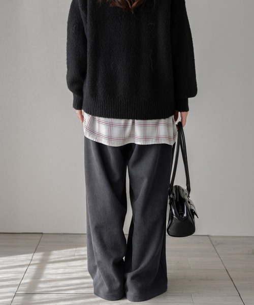 パンツ コーデュロイワイドパンツ レディース : ZOZOTOWN Yahoo!店