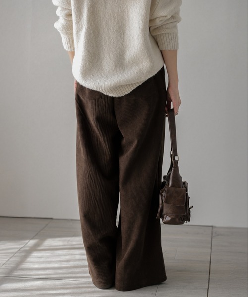 パンツ コーデュロイワイドパンツ レディース : ZOZOTOWN Yahoo!店