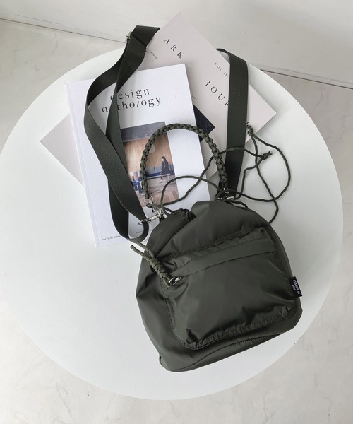 「AS KNOW AS plus」 2WAYバッグ FREE グリーン レディース_画像3