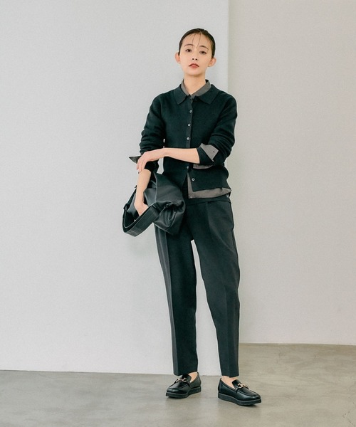 「GLOBAL WORK」 長袖シャツ MEDIUM ピンク レディース_画像2