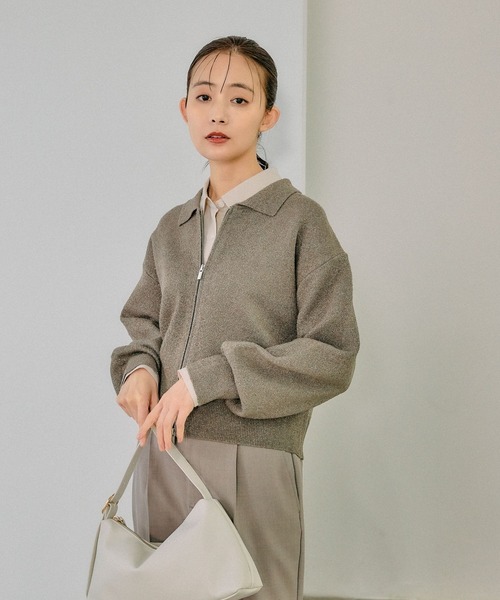 「GLOBAL WORK」 長袖シャツ MEDIUM ピンク レディース_画像9