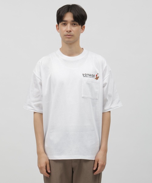 「LAKOLE」 半袖Tシャツ X-LARGE ホワイト メンズ_画像8