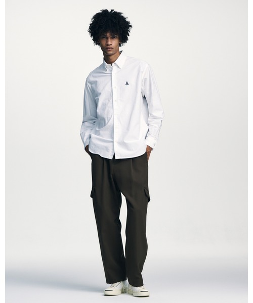 SOPHNET.（ソフネット） シャツ CHECK PANELED B.D SHIRT メンズ