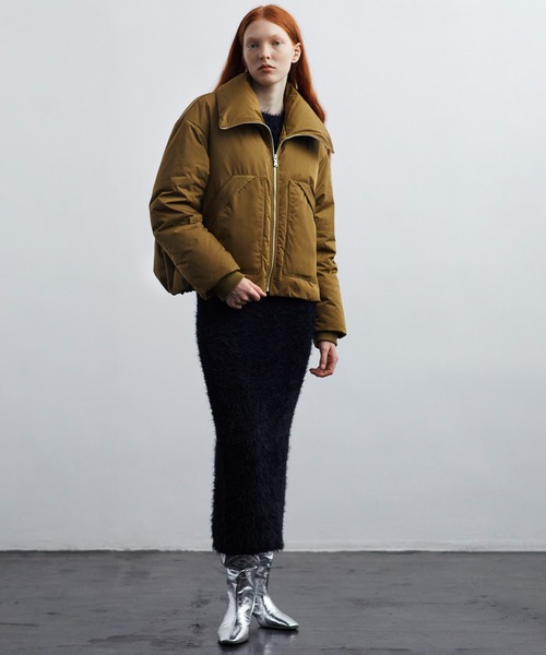 ADAM ET ROPE'（アダムエロペ） ダウンジャケット FREE ブラウン系