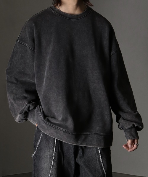 「welise」 スウェットカットソー S ワイン メンズ_画像7