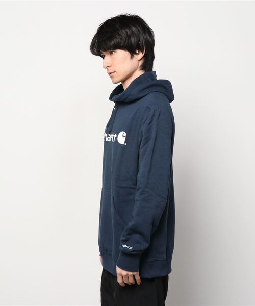 「Carhartt」 プルオーバーパーカー MEDIUM グリーン メンズ_画像2