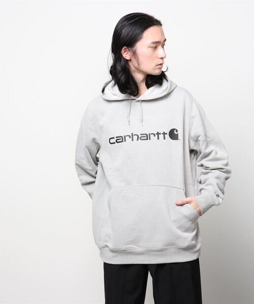 「Carhartt」 プルオーバーパーカー MEDIUM グリーン メンズ_画像5