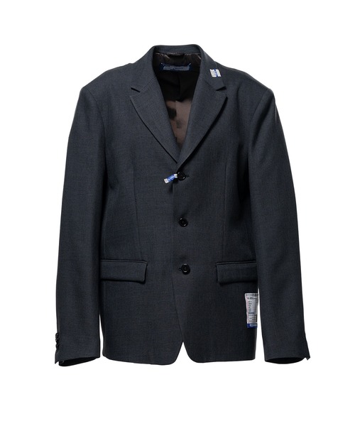 【美品】シルク LEONARD テーラードジャケット M ブラック in・stru（men-tal）. ジャケット テーラードジャケット Sharkskin