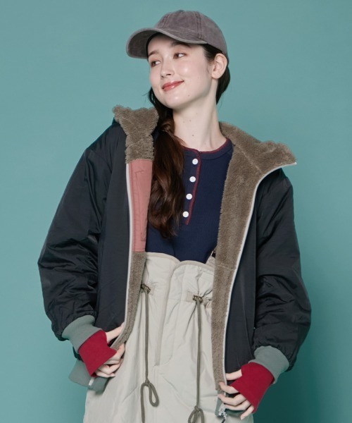 「KRIFF MAYER Lady's Collection」 ブルゾン MEDIUM ブラック レディース_画像2