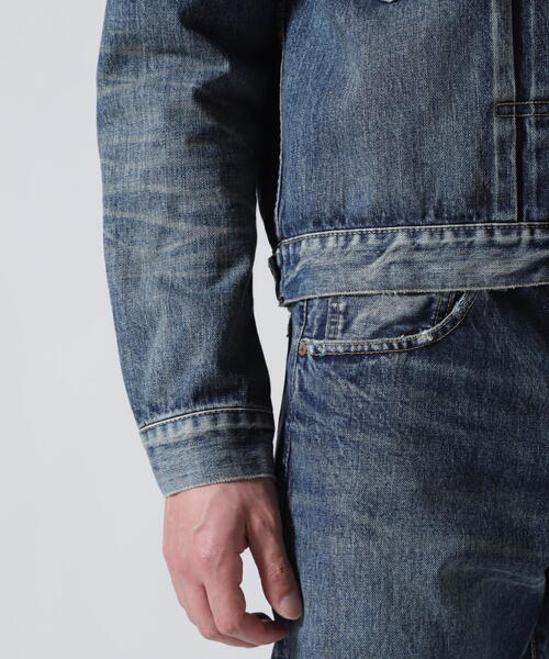 MINEDENIM（マインデニム） デニムジャケット gジャン 803 TF-GJKT USD
