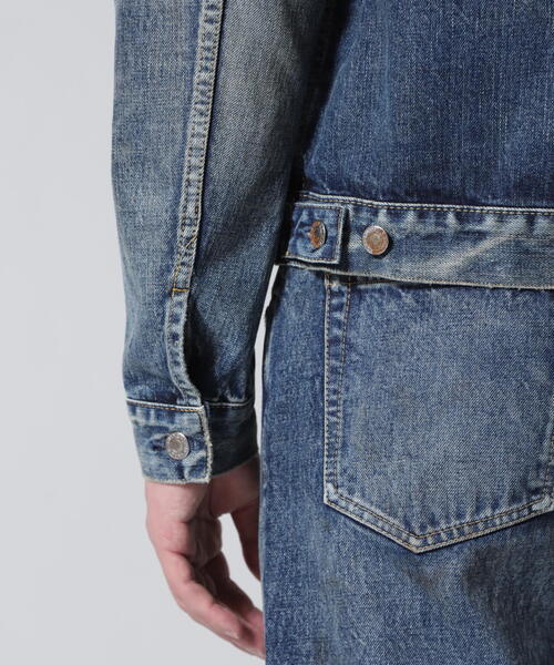 MINEDENIM（マインデニム） デニムジャケット gジャン 803 TF-GJKT USD