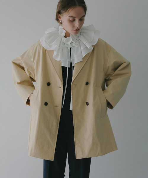 MANOF（マノフ） コート アウター BATTING HALF COAT レディース