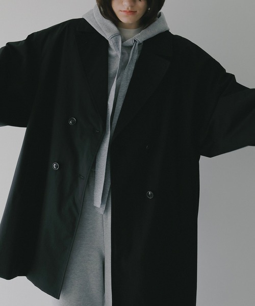 MANOF（マノフ） コート アウター BATTING HALF COAT レディース