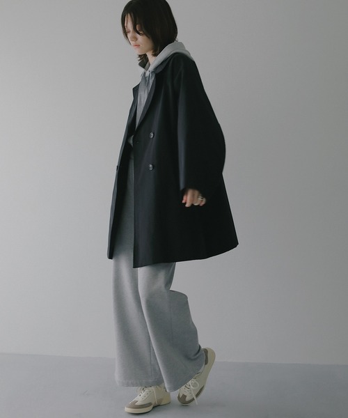 MANOF（マノフ） コート アウター BATTING HALF COAT レディース